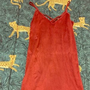 Velvet Red Dress